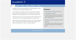 Desktop Screenshot of bookmarc.pt